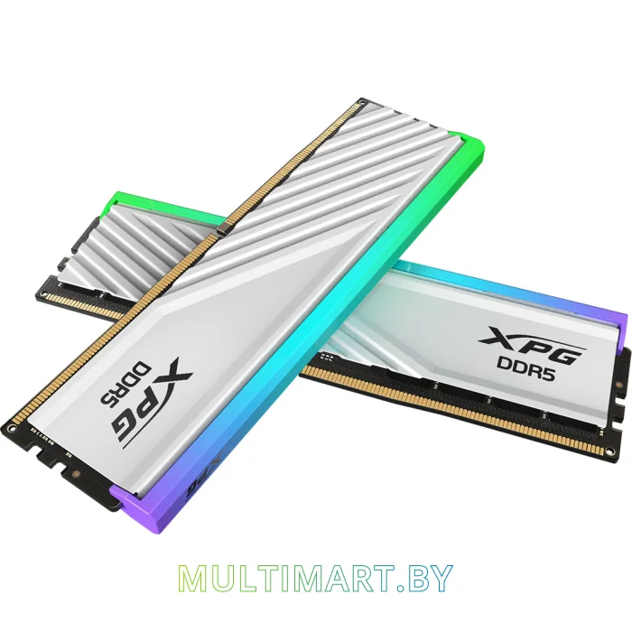 Оперативная память ADATA XPG Lancer Blade RGB 2x16GB DDR5 PC5-48000 (AX5U6000C3016G-DTLABRWH)